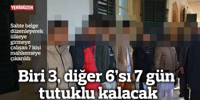 Biri 3, diğer 6’sı 7 gün tutuklu kalacak