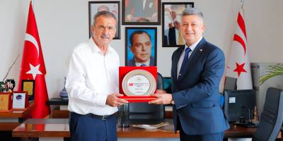 Sivil Savunma Teşkilat Başkanı Balaban, Uluçay’ı ziyaret etti