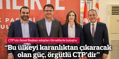 “Bu ülkeyi karanlıktan çıkaracak olan güç, örgütlü CTP’dir”