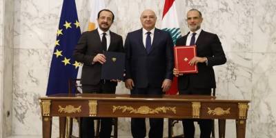 Kıbrıs Cumhuriyeti ile Lübnan MEB sınırlandırma anlaşması imzaladı