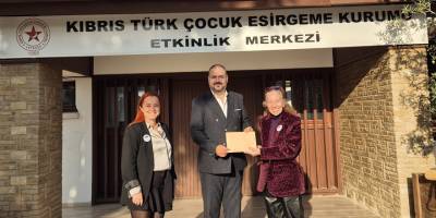 Kıbrıs Türk Anne ve Çocuk Sağlığı Derneği’nden Çocuk Esirgeme Kurumu’na destek