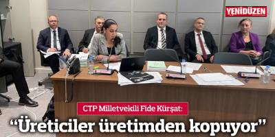 “Üreticiler üretimden kopuyor”