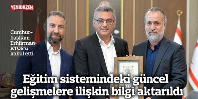 Erhürman KTÖS’ü kabul etti