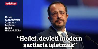 “Hedef, devleti modern şartlarla işletmek”