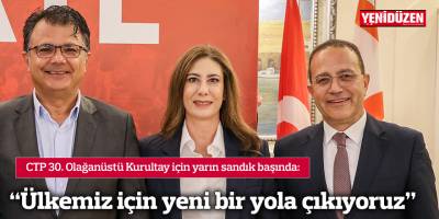 “Ülkemiz için yeni bir yola çıkıyoruz”