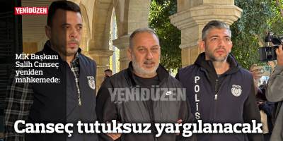 Canseç tutuksuz yargılanacak