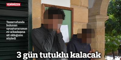 Tasarrufunda bulunan uyuşturucunun ev arkadaşına ait olduğunu söyledi