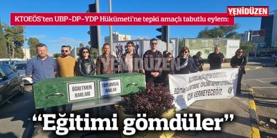 “Eğitimi gömdüler”