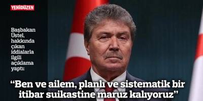 “Ben ve ailem, planlı ve sistematik bir itibar suikastine maruz kalıyoruz”
