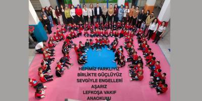 Lefkoşa Vakıf Anaokulu Okul Müdürü Ersun Şişik Dünya Engelliler Günü mesajı…