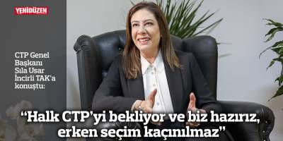 “Halk CTP’yi bekliyor ve biz hazırız, erken seçim kaçınılmaz”