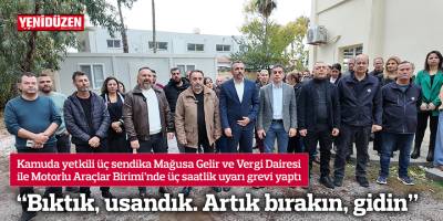 “Bıktık, usandık. Artık bırakın, gidin"