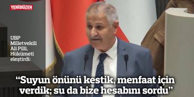 “Suyun önünü kestik, menfaat için verdik; su da bize hesabını sordu”