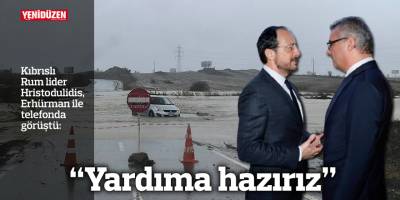 "Yardıma hazırız"