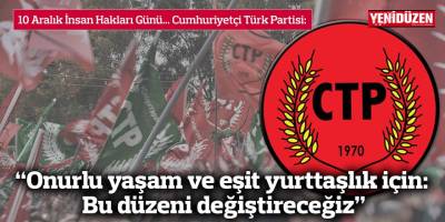“Onurlu yaşam ve eşit yurttaşlık için: Bu düzeni değiştireceğiz”