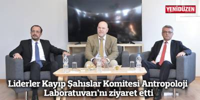 Liderler Kayıp Şahıslar Komitesi Antropoloji Laboratuvarı’nı ziyaret etti