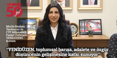 "YENİDÜZEN, toplumsal barışa, adalete ve özgür düşüncenin gelişmesine katkı sunuyor"