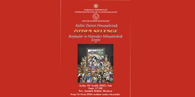 Özden Selenge’nin “Baykuşlar ve Hatıraları Minyatürlerde” Sergisi 23 Aralık’ta açılıyor