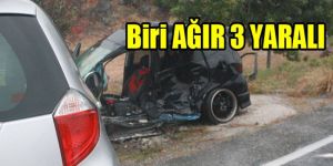 Girne Değirmenlik Anayolunda korkutan KAZA