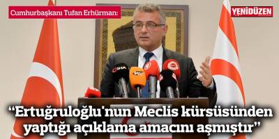 “Çocuklarımıza borcumuzu ödemek için ciddiyetle, hep birlikte, çok çalışmakla yükümlüyüz”