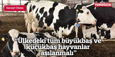 “Ülkedeki tüm büyükbaş ve küçükbaş hayvanlar aşılanmalı”