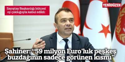 Şahiner: “59 milyon Euro’luk peşkeş buzdağının sadece görünen kısmı”