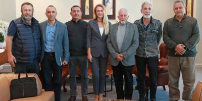 Nilden Bektaş Erhürman, Taş Ocakları Birliği ile görüştü