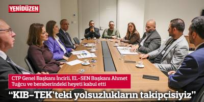 “KIB-TEK’teki yolsuzlukların takipçisiyiz”