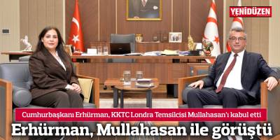 Erhürman, Mullahasan ile görüştü