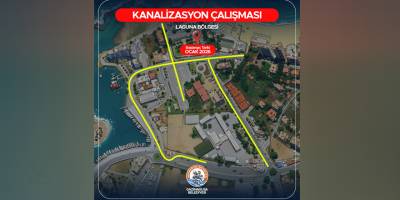 Mağusa Laguna Bölgesi’nde iki aşamalı kanalizasyon çalışması başlıyor