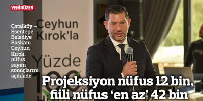 Projeksiyon nüfus 12 bin, fiili nüfus ‘en az’ 42 bin