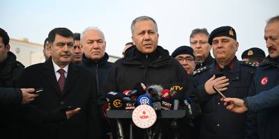 Yerlikaya: Düşen Libya jetine ait kara kutu ve ses kayıt cihazı bulundu