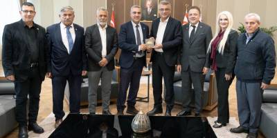 Cumhurbaşkanı Erhürman, Baf Türk Birliği’nden gelen heyet ile görüştü