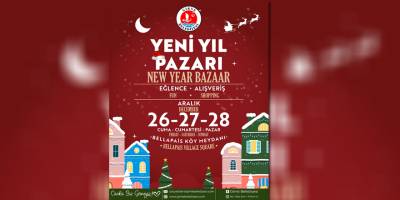 Yeni Yıl Pazarı 26, 27 ve 28 Aralık’ta Bellapais’te kuruluyor