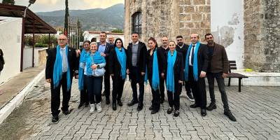 TAM Parti heyetinden Lapta Huzurevi’ne ziyaret