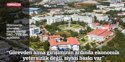 “Görevden alma girişiminin ardında ekonomik yetersizlik değil, siyasi baskı var”