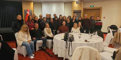 MS Derneği yeni yıl yemeği düzenledi