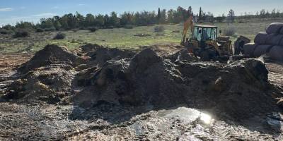 Alayköy'de bir ağılda yangın!