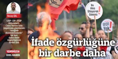 İfade özgürlüğüne bir darbe daha