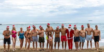 Salamis Otel'de yılbaşı coşkusu gün boyu sürdü