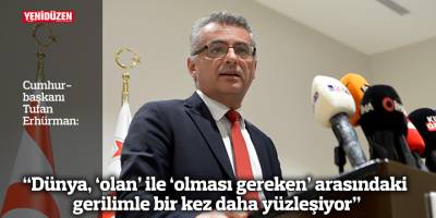 “Dünya, ‘olan’ ile ‘olması gereken’ arasındaki gerilimle bir kez daha yüzleşiyor”