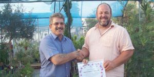 Toprakçı’ya teşekkür edildi