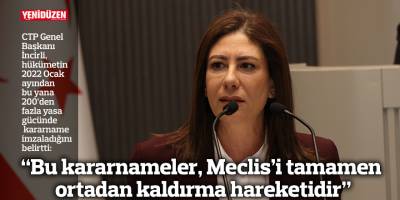 “Bu kararnameler, Meclis’i tamamen ortadan kaldırma hareketidir”