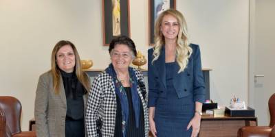 Nilden Bektaş Erhürman, Prof. Dr. Bilge Işık ile görüştü