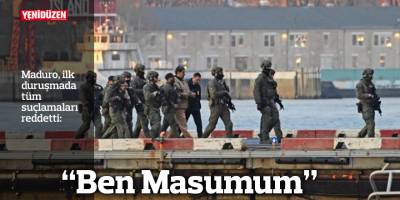 Maduro, ilk duruşmada tüm suçlamaları reddetti