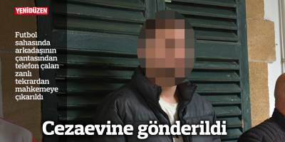 Cezaevine gönderildi