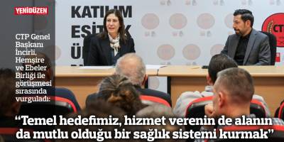 “Temel hedefimiz, hizmet verenin de alanın da mutlu olduğu bir sağlık sistemi kurmak”