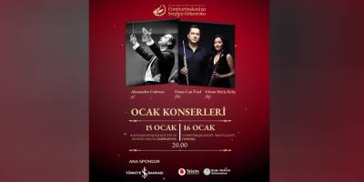 CSO yeni yıla 15-16 Ocak Konserleriyle merhaba diyecek