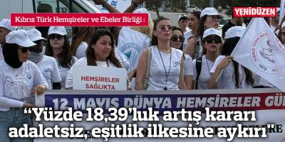 “Yüzde 18,39’luk artış kararı adaletsiz, eşitlik ilkesine aykırı"