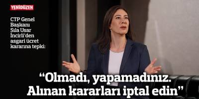 “Olmadı, yapamadınız. Alınan kararları iptal edin”